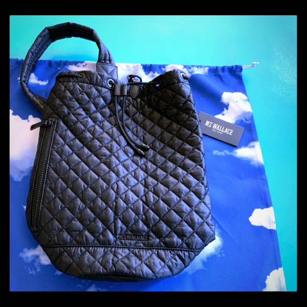 MZ Wallace Black Metro Sling Bag